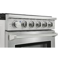 thumbnail image 7 of KOSTCH 30-in 5 Burners 4.55-Cu ft Convection Oven 110V Freestanding Natural Gas Range in Stainless Steel, 7 of 7