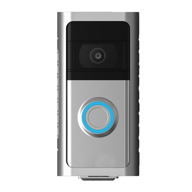 Soporte de timbre antirrobo de acero inoxidable para Ring Video Doorbell (Plata) Ehuebsd Para estrenar