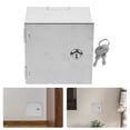 thumbnail image 1 of OULII Protective Outlet Box for Electric Vehicle Charging Wall Mounted Outdoor Use Silver 1Pack, 1 of 4