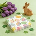 thumbnail image 6 of 20Pcs Easter Paper Placemats Colorful Eggs Disposable Place Mats Rectangle Decorative Paper Table Mats for Home Kitchen Holiday Table Top Decor, 6 of 6