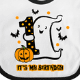 thumbnail image 4 of Inktastic Little Ghost 1st Birthday Boys or Girls Baby Bib, 4 of 4