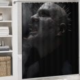 thumbnail image 5 of 4 Pcs Pinhead Shower Curtain Set with Rugs, Bathroom Set with Shower Curtain And Rugs with 12 Hooks for Bathroom Decor, 5 of 7