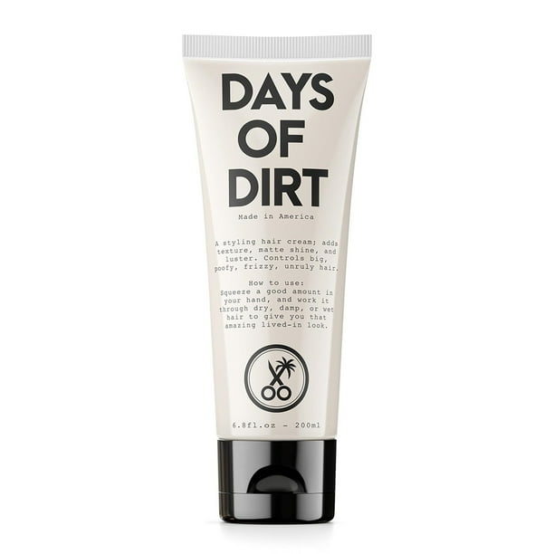 California Born Days of Dirt Hair Styling Cream – Lightweight