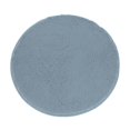 thumbnail image 2 of Fridja Soft Bath Bedroom Floor Shower Round Mat Rug Non-slip Gray, 2 of 3
