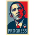 thumbnail image 1 of Pop Culture Graphics MOV421391 RARE Obama Campaign Poster - PROGRESS Movie Poster, 11 x 17, 1 of 1