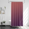 thumbnail image 2 of Shower Curtain for Bathroom Simplicity Waterproof Gradient Color Blackout Opaque, 2 of 5