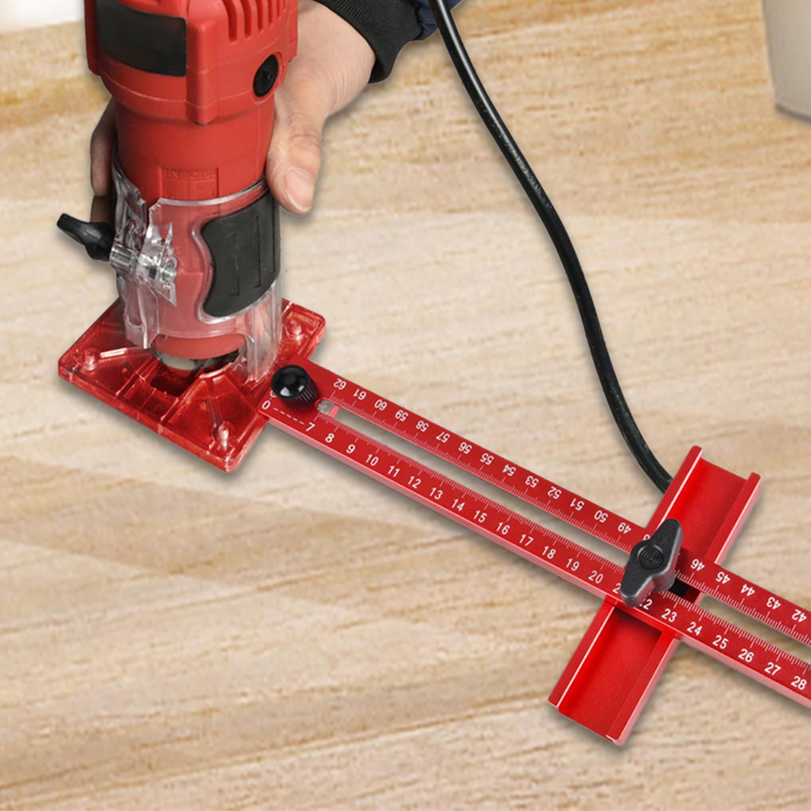 Colaxi Circular Cutting Jig for Electric Trimming Machine Accessories. Made of Professional Aluminum Alloy, Easy to Install And Adjust.
