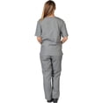 thumbnail image 2 of "Two Piece Scrub Set (Grey, XX-Large)", 2 of 2