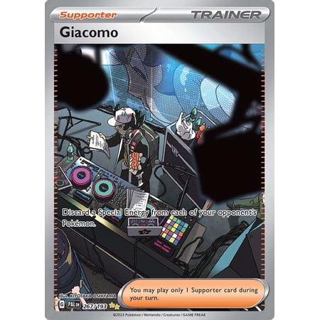 Pokemon Paldea Evolved Special Illustration Rare Giacomo #267