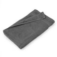 thumbnail image 3 of hometrends Solid Bath Towel 6-Piece Set, Charcoal, 3 of 5