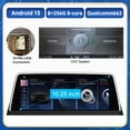 thumbnail image 2 of Ninetom Android 13 Car Navigation for BMW 5 Series E60 2005-2010 Year with CCC 10.25 inch Car Touch Screen Support Wireless Carplay/Android Auto/Airplay/Split Screen, 2 of 6