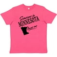 thumbnail image 3 of Inktastic Someone in Minnesota Loves Me Youth T-Shirt, 3 of 5
