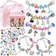 thumbnail image 1 of Kit para hacer pulseras para niñas, 85 pulseras con abalorios, accesorio de joyería, pulseras artesanales de bricolaje, regalos de joyería para niñas adolescentes Zhivalor WMZL-1611, 1 of 4