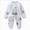 X213-White, variant on Toddler Baby Girl Boy Clothing Sets Little Dinosaur Printed Long Sleeve Tops And Pants Kids 2pcs Outfits 6-12 Months 12-24 Months 2T 3T 4T 5T 6T 7T Gift Set 3-6 Months