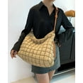 thumbnail image 2 of Kukuzhu Hobo Bags for Women Puffer Down Padding Shouder Bag Soft Large Tote Bag, 2 of 5