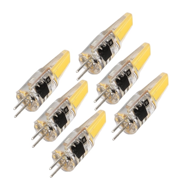 Bombilla G4, Bombilla G4 De Protección Del Medio Ambiente 500LM 220V 6W 6 Piezas Para Lámpara De Techo