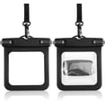 thumbnail image 1 of Xuniea 2 Pack Waterproof Car Key Fob Case Waterproof Small Pouch Floating Keys Holder Pouch for ID Badge Credit Card License Money Water Sports Including Kayaking, Sailing, Boating, Snorkeling, 1 of 7