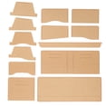 thumbnail image 2 of Acrylic 13Pcs Acrylic Wallet Template Universal DIY HandMade Leather Crafts Accessories, 2 of 7
