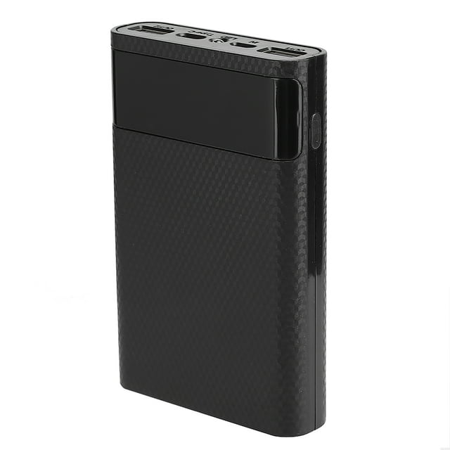 Ka4 ABS DIY 4X18650 CAJA DE BATERÍA, PEQUERA Y LIVIANA, TODOS LOS TELEFONOS MÓVILES, KIT DE ESTUCHE PORTÁLIL PARA BANCO DE ENERGIA PARA CARGAR CON MANO DE OBRA, SALIDA, SALIDA,