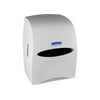 Sanitouch High Capacity Hard Roll Paper Hand Towel Dispenser (09995), Touch-Free Manual, White