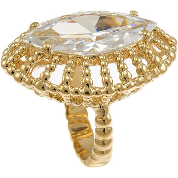Lemon Candy CZ Bling Iced Cocktail Ring RL256 (7)