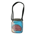 thumbnail image 1 of Sac à Bandoulière Noir et Bleu Cerveau en Pot Petit, 1 of 3