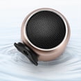 thumbnail image 2 of Altavoz Portátil para Motocicleta, Pequeño Altavoz Inalámbrico para Viajes, Resistente Al Agua, Estéreo para Ciclismo, Sonido Potente, Color Dorado., 2 of 5