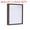 Brown, variant on Uxcell 6x8 Shadow Box Frame Wooden Dried Flower Photo Frame Floating Photo Frame White