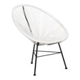 thumbnail image 2 of Costa Lounge Chair, Wire Lounge Chair, Plastic Lounge Chair, Beach Lounge Chair, Indoor-Outdoor Lounge Chair,Acapulco style Rattan,Weather Resistant,Patio Lounge Chair, Oval Lounge Chair - Set 2, 2 of 4