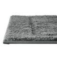thumbnail image 5 of Mainstays Soft Touch Charcoal Polyester Tufted 2-Piece Bath Rug Set, 20" x 30" & 17" x 24", 5 of 5