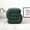 Green + Teddy Velvet, variant on Modern Velvet S-Shaped Accent Chair, Upholstered Boucle Lounge Chair with Curved Design, Comfy Footstool for Living Room, Bedroom, Apartment, Orange