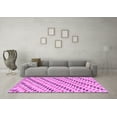 thumbnail image 3 of Ahgly Company Indoor Rectangle Abstract Purple Modern Area Rugs, 2' x 5', 3 of 4