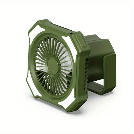 

1pc Portable Small Fan Can Be Hung Rechargeable Three-in-one Portable Fan