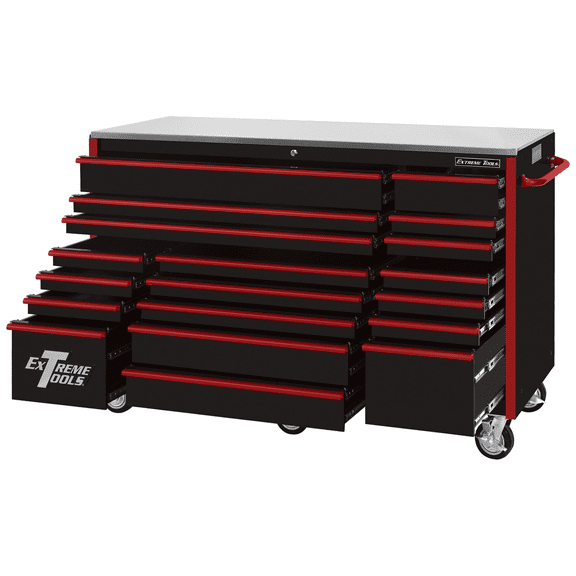 Extreme Tools Extreme ToolsRX Series-Drawer 150 Black Red-Drawer
