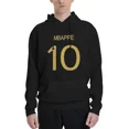 thumbnail image 2 of Sudadera con capucha de terciopelo para parejas, Kylian, campeón de Francia, fútbol, Mbappé, Mbappé, de primera calidad, hermosa cuerda con capucha para viajes, 2 of 5