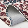 thumbnail image 5 of Safavieh Easy Care Salim Oriental Machine Washable Area Rug, Red/Navy, 2' x 3'4", 5 of 11