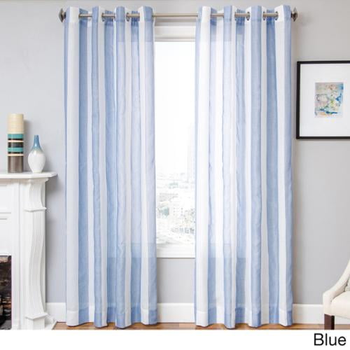 Walmart Credit Card Review >> Softline Milbrey Stripe Grommet Top Sheer Curtain Panel ... Walmart Credit Card Review >> Softline Milbrey Stripe Grommet Top Sheer Curtain Panel ...