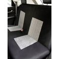 thumbnail image 3 of 17 Pcs Car Seat Cover Full Set for Women Universal Fit Car Front Rear Seat Covers, Fluffy Steering Wheel Covers, Fleece Handbrake Shift Cover, Hanging, 3 of 4