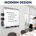 thumbnail image 4 of Quartet Prestige 2 DuraMax Porcelain Magnetic Whiteboard, 6' x 4', Black Frame, 4 of 7