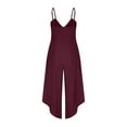 thumbnail image 4 of gakvbuo Wide Leg Suspender Jumpsuits For Women, 4 of 7