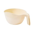 thumbnail image 1 of DOLITY Rice Washing Colander Home Fruit Vegetables Drain Basket Rice Washing Basket Beige, 1 of 9