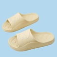thumbnail image 6 of Womens Beige Cute Puppy Slide Sandals EVA Platform Comfy Quilted Footbed Waterproof Slides for Pool Beach Indoor Outdoor,Size 3.5-5, 6 of 7