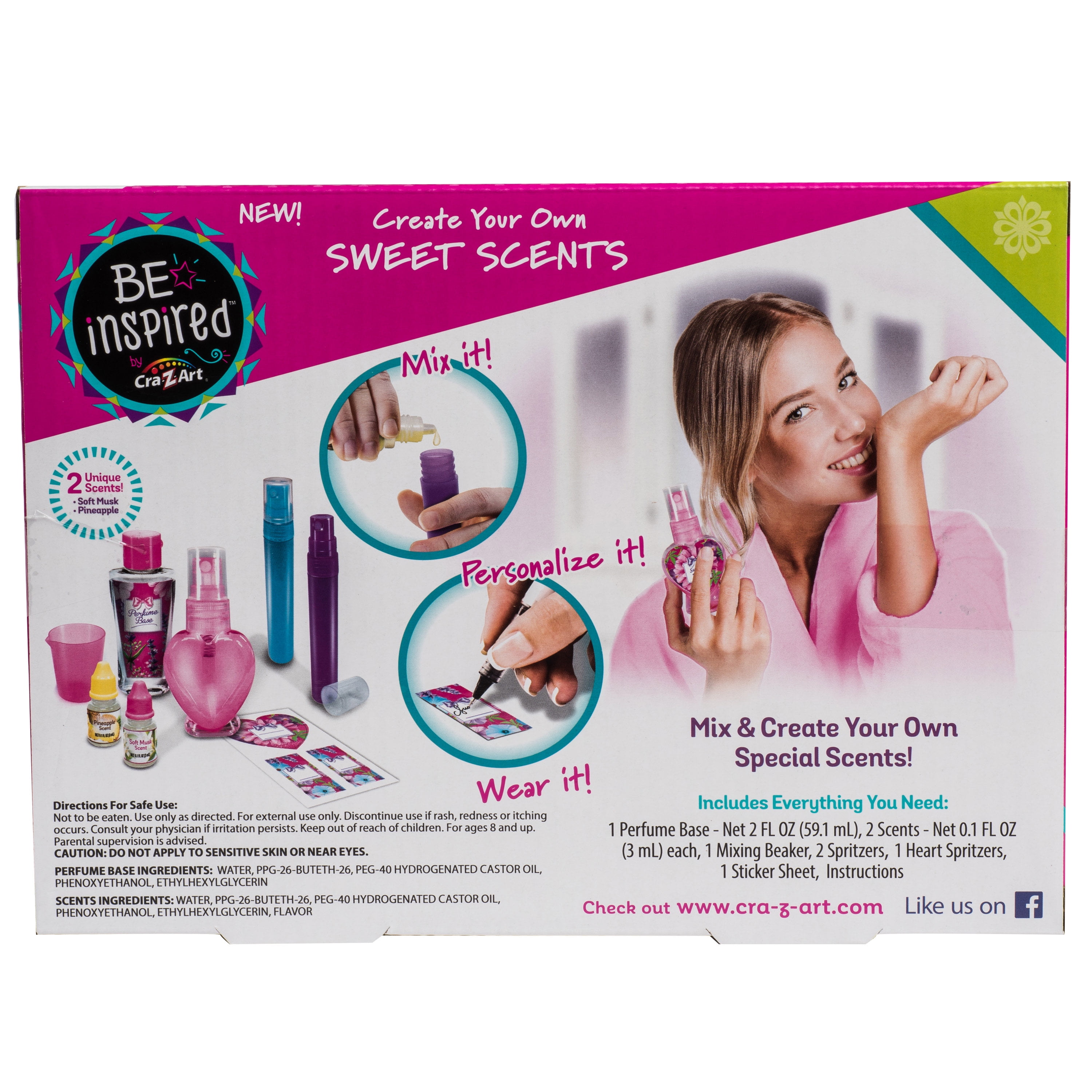 Cra-Z-Art Be Inspired Create Your Own Sweet Scents - Walmart.com