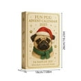 thumbnail image 3 of HCBY Pug Advent Calendar 2025, 24 Days Christmas Advent Calendar with Cute Pug Dog Hanging Ornaments, Holiday Gift for Dog Lovers, Funny Countdown to Christmas Holiday Gift Tree Decorations, 3 of 8