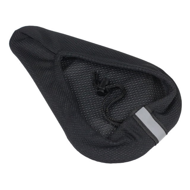 3D Gel Cycling Seat with Soft Silicone Cover for Enhanced Riding Comfort