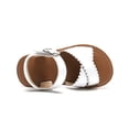 thumbnail image 4 of THEE BRON Girls Sandals-Toddler Kids Dress Open Toe Summer Sandals-White (6-12M), 4 of 5