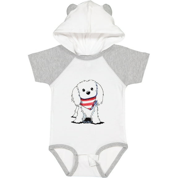 Inktastic Maltese First Mate Boys or Girls Baby Bodysuit