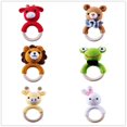 thumbnail image 2 of Adorable Hand-Knitted Easter Baby Toys - Soothing Rattle, Bell Ring & Hand Shaker, 2 of 4