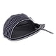 thumbnail image 4 of Gorro de moda para adultos Servicio de alimentos para el cabello Cocina Gorro de cocina Gorro de trabajo de malla para restaurante Chef Tiras blancas azules Sunnimix Gorro de Cocinero, 4 of 7