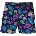 thumbnail image 4 of Summer Retro 3D Printed Abstract Fish Beach Shorts For Men Loose Short Pants Cool Surf Board Shorts Kids Clothes, 4 of 5